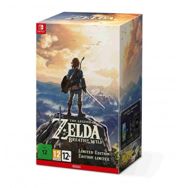The Legend of Zelda BOTW Limited Edition Nintendo Switch Konsolen Spiel alza
