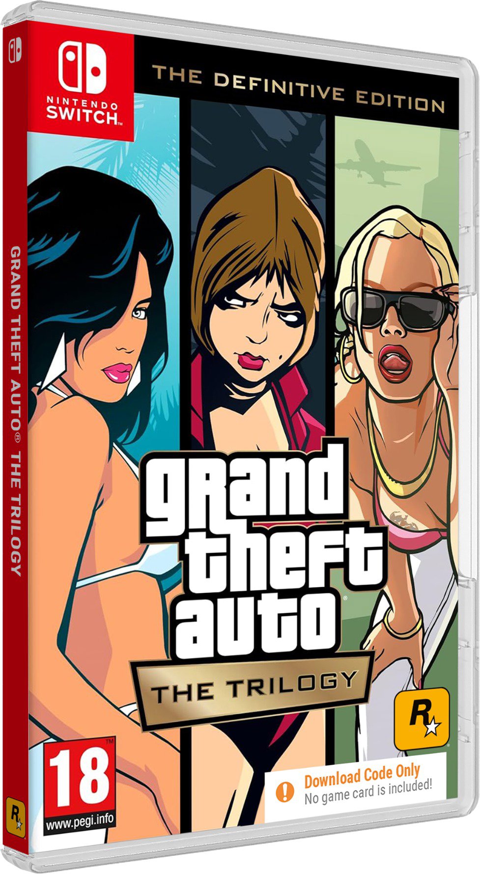 Grand Theft Auto: The Trilogy (GTA) - The Definitive Edition - Nintendo Switch