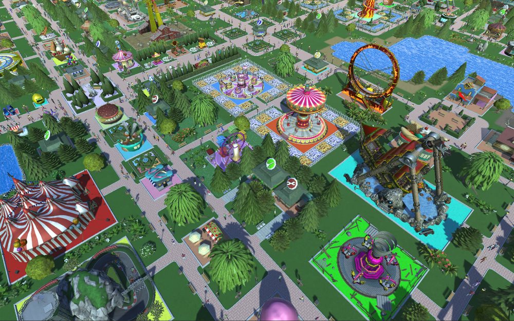 Nintendo switch game 2024 rollercoaster tycoon adventures