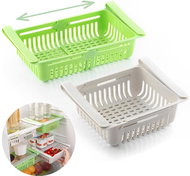 InnovaGoods Set of 2 adjustable fridge organisers - Fridge Organiser