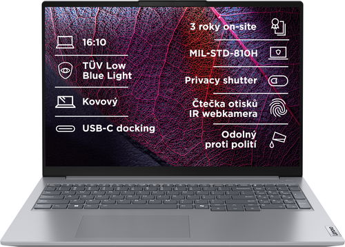 Lenovo ThinkBook 16 G7 ARP Arctic Grey - Notebook - Hlavní obrázek