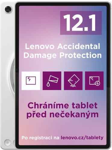 Lenovo Tab Plus 2nd Gen 12.1", 8GB + 256GB - Celestial White + Sleeve Main image Lenovo Tab Plus 2nd Gen 12.1", 8GB + 256GB - Celestial White + Sleeve - Tablet - Main image