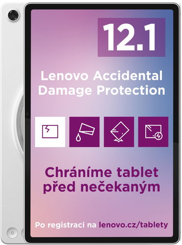 Lenovo Tab Plus 2nd Gen 12.1", 8GB + 128GB - Celestial White + Sleeve Main image Lenovo Tab Plus 2nd Gen 12.1", 8GB + 128GB - Celestial White + Sleeve - Tablet - Main image