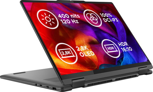 Lenovo Yoga 7 2-in-1 14IML9 Storm Grey all-metal + Lenovo active stylus - Tablet PC - Main image