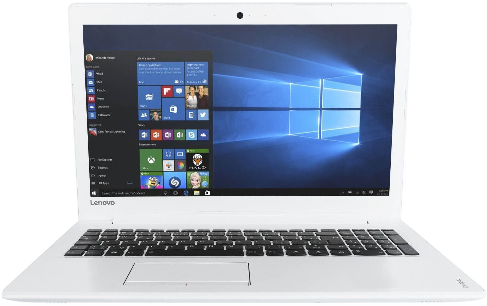 Lenovo IdeaPad 510-15IKB White - Notebook | Alza.cz