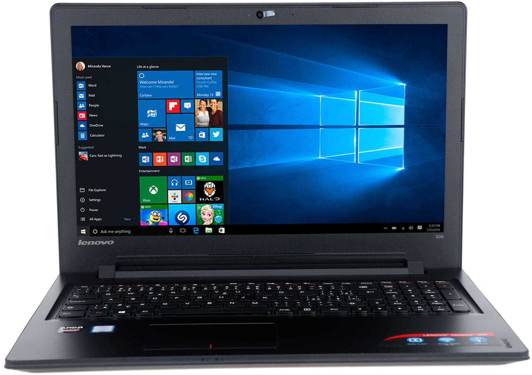 Lenovo IdeaPad 300-15ISK Black - Notebook | Alza.sk