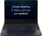 Gaming Laptop Lenovo IdeaPad Gaming 3 15ACH6 Shadow Black - Herní notebook