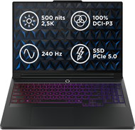 Lenovo Legion Pro 7 16AFR10H Eclipse Black all-metal - Gaming Laptop