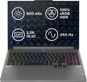 Gaming Laptop Lenovo Legion 5 16IRX9 Luna Grey kovový + podložka pod myš - Herní notebook