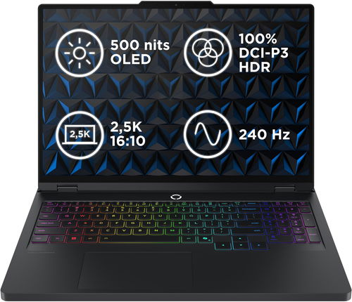 Lenovo Legion Pro 5 16IAX10H Eclipse Black kovový - Herní notebook - Hlavní obrázek