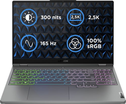 Lenovo Legion 5 15IAH7H Storm Grey kovový - Herní notebook - Hlavní obrázek