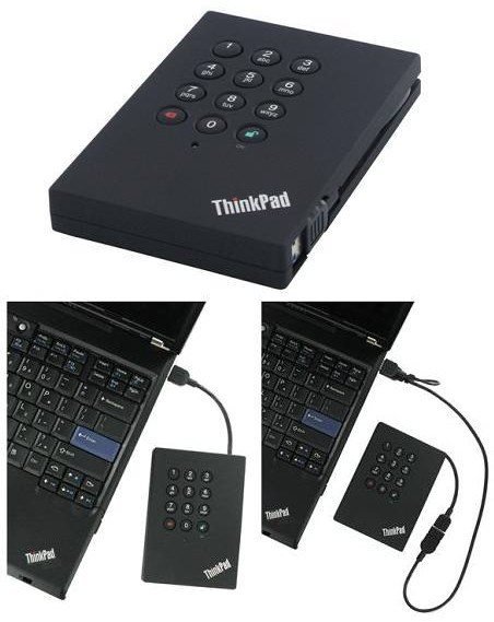 Lenovo ThinkPad USB 3.0 Secure Hard Drive - 1000GB - Externý disk