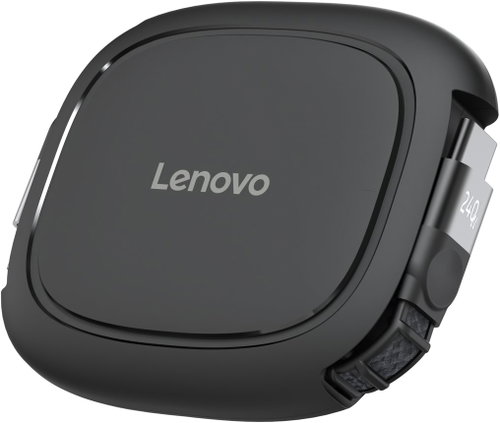 Lenovo 240W USB-C Retractable Cable (Black) Main image Lenovo 240W USB-C Retractable Cable (Black) - Data Cable - Main image