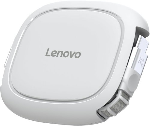 Lenovo 240W USB-C Retractable Cable (White) Main image Lenovo 240W USB-C Retractable Cable (White) - Data Cable - Main image
