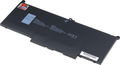T6 Power pro Dell Latitude 14 7490, Li-Poly, 7,6 V, 7500 mAh (57 Wh), černá