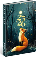 NOTIQUE 18 months Petito - Fox 2025/2026, 11 x 17 cm - Planner