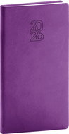 NOTIQUE Aprint 2026 pocket, purple, 9 x 15.5 cm - Planner