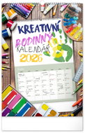 NOTIQUE creative family 2026, 33 x 46 cm - Wall Calendar