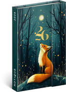 NOTIQUE weekly magnetic Fox 2026, 11 x 16 cm - Planner