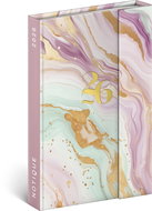 NOTIQUE weekly magnetic Pink marble 2026, 11 x 16 cm - Planner