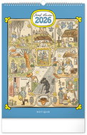 NOTIQUE Wall calendar Josef Lada 2026, 33 x 46 cm - Wall Calendar