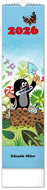 NOTIQUE Mole - Mole 2026, 12 x 48 cm - Wall Calendar