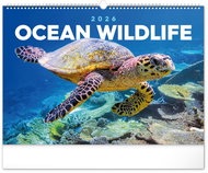 NOTIQUE Underwater World 2026, 48 x 33 cm - Wall Calendar