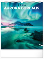 NOTIQUE Aurora Borealis 2026, 30 x 34 cm - Wall Calendar