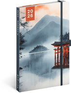 NOTIQUE Planbook diary/notebook Japan 2026, 13 x 21 cm - Planner