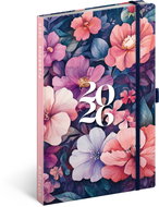 NOTIQUE Planbook diary/notebook Bouquet 2026, 13 x 21 cm - Planner