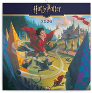 NOTIQUE Harry Potter 2026 notebook, 30 x 30 cm - Wall Calendar
