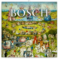 NOTIQUE Hieronymus Bosch 2026 notebook, 30 x 30 cm - Wall Calendar