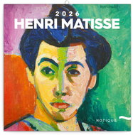 NOTIQUE Henri Matisse 2026 notebook, 30 x 30 cm - Wall Calendar
