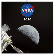 NOTIQUE NASA 2026 notebook, 30 x 30 cm - Wall Calendar