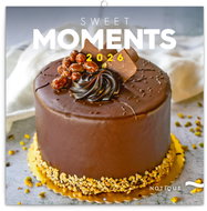 NOTIQUE Sweet Moments 2026 notebook, 30 x 30 cm - Wall Calendar