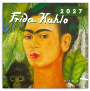 NOTIQUE poznámkový Frida Kahlo 2027, 30 × 30 cm - Wall Calendar