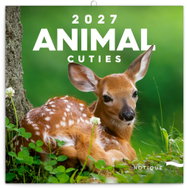 NOTIQUE poznámkový Mláďata 2027, 30 × 30 cm - Wall Calendar