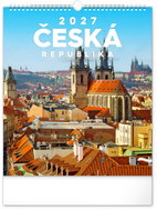 NOTIQUE Česká republika 2027, 30 × 34 cm - Wall Calendar