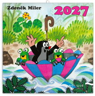NOTIQUE poznámkový Krteček 2027, 30 × 30 cm - Wall Calendar