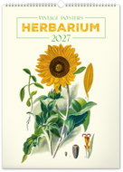 NOTIQUE Vintage plakáty – herbář 2027, 33 x 46 cm - Wall Calendar