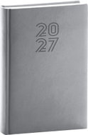 NOTIQUE denní Aprint 2027, šedý, 15 × 21 cm - Planner