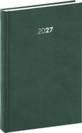NOTIQUE denní Balakon 2027, zelený, 15 × 21 cm - Planner