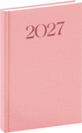 NOTIQUE denní Biella 2027, růžový, 15 × 21 cm - Planner