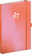 NOTIQUE Planbook diář/notes Korál 2027, 13 × 21 cm - Planner