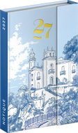 NOTIQUE týdenní magnetický Vila 2027, 11 × 16 cm - Planner