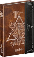 NOTIQUE týdenní magnetický Harry Potter – Relikvie smrti 2027, 11 × 16 cm - Planner
