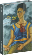NOTIQUE týdenní magnetický Frida Kahlo 2027, 11 × 16 cm - Planner