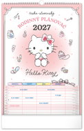 NOTIQUE Rodinný plánovací Hello Kitty XL 2027, 33 × 46 cm - Wall Calendar