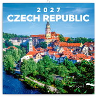 NOTIQUE Česká republika 2027, 20 × 20 cm - Wall Calendar