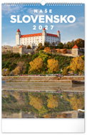 NOTIQUE Naše Slovensko 2027, 33 × 46 cm - Wall Calendar